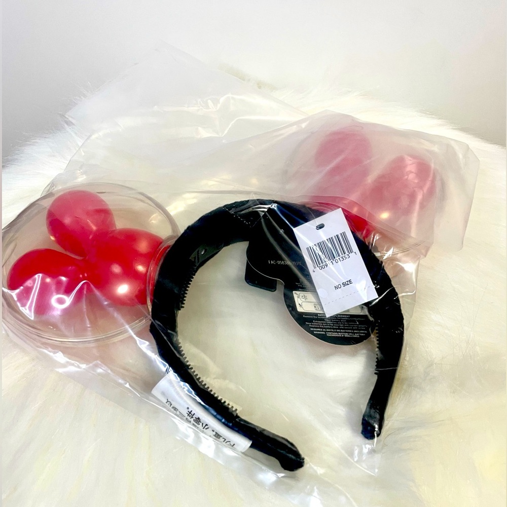 NEW Disney Mickey Mouse Balloon Light Up Christmas Ears - Picture 8 of 8